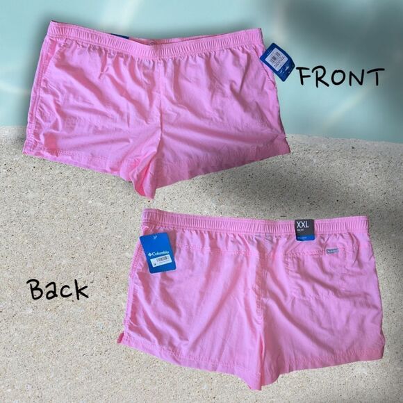Columbia Pink Shorts NWT XXL (SHO45) - Picture 3 of 14